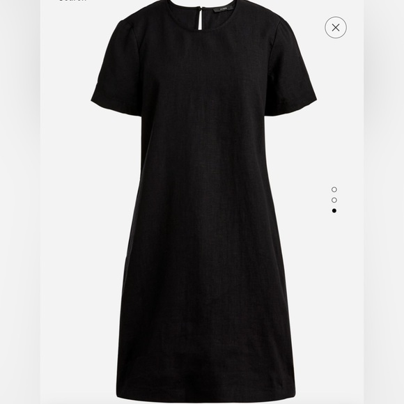 (New with tags) J Crew Linen T Shirt Dress - Picture 2 of 3